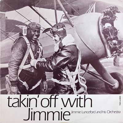 LP Record JIMMIE LUNCEFORD & HIS ORCHESTRA - Takin' Off With Jimmie M8003 Tax Sweden Jazz Used