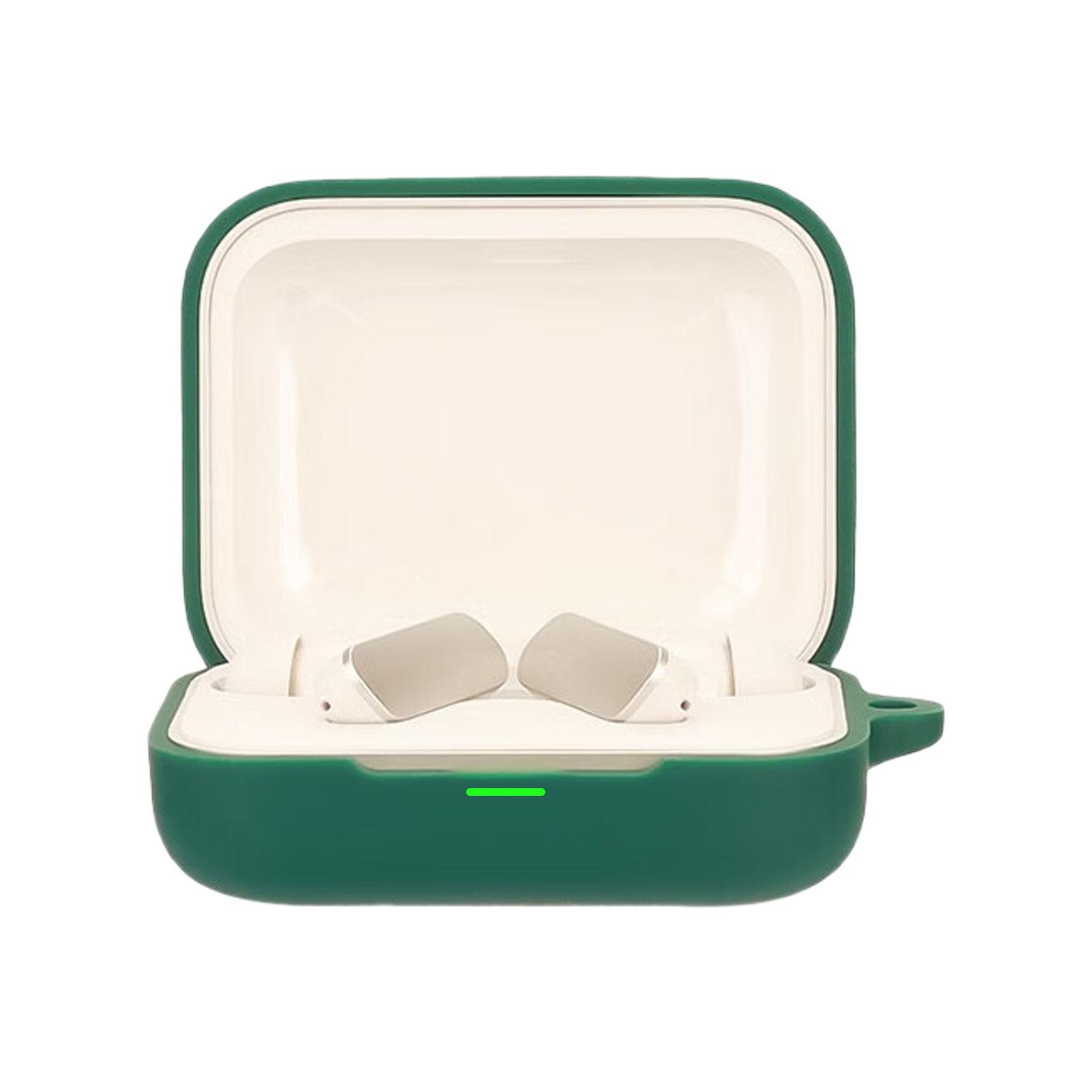 

Противоударный корпус для наушников, защитный моющийся чехол, нескользящий для Realme Buds Air 7 Pro, обеспечивает защиту от случайных падений темно серый