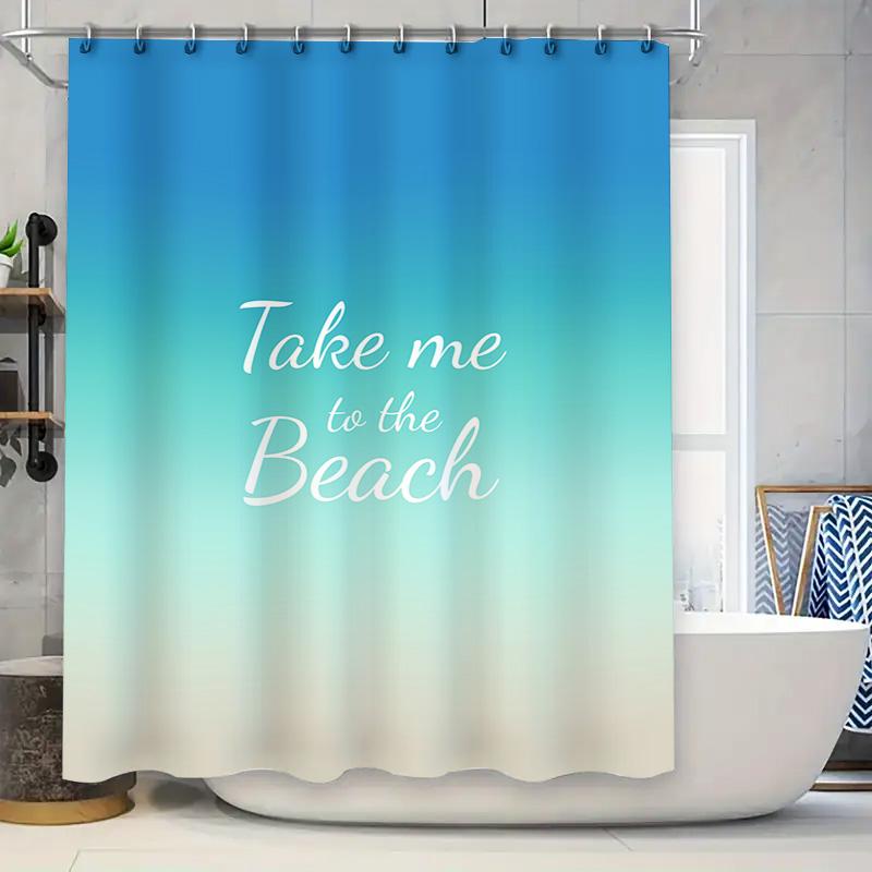 

Classic French Pastoral Print Shower Curtain Pink Green Colorful Decorative Fabric Bath Liner Perfect For Your Bathroom Home Dec W60H190(CM)-1 Pcs