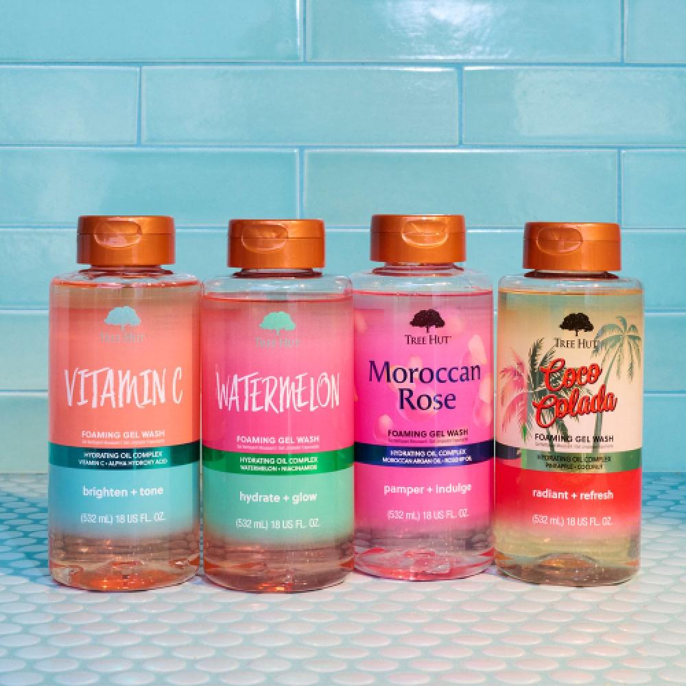 Tree Hut Tree Hut Foaming Gel Wash 532ml  Choose 1 Of 4 Types Pink hibiscus [NEW]