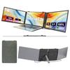 Siaviala P6 14" Laptop-Monitor | Plug & Play über Typ-C | 180° drehbar | FHD 60Hz | Universelle Kompatibilität Laptop & Smartphone | 200% Produktivität