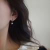 Vintage Small Smooth Ball-Shape Drop Dangle Earring for Women Creative Gold Color Pendant Earring Charming Female Ear 2026 New