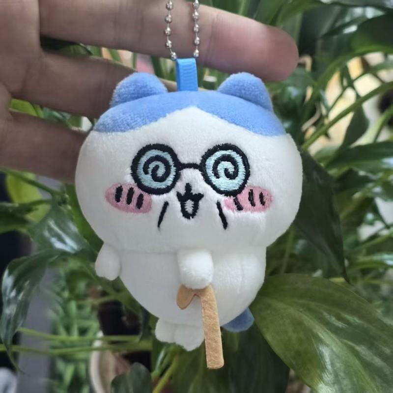 Kawaii Usagi Doll Keychains for Bag Backpack Pendant Cartoon Rabbit Usachi Keychain Hanging Charms Children's Birthday Gift