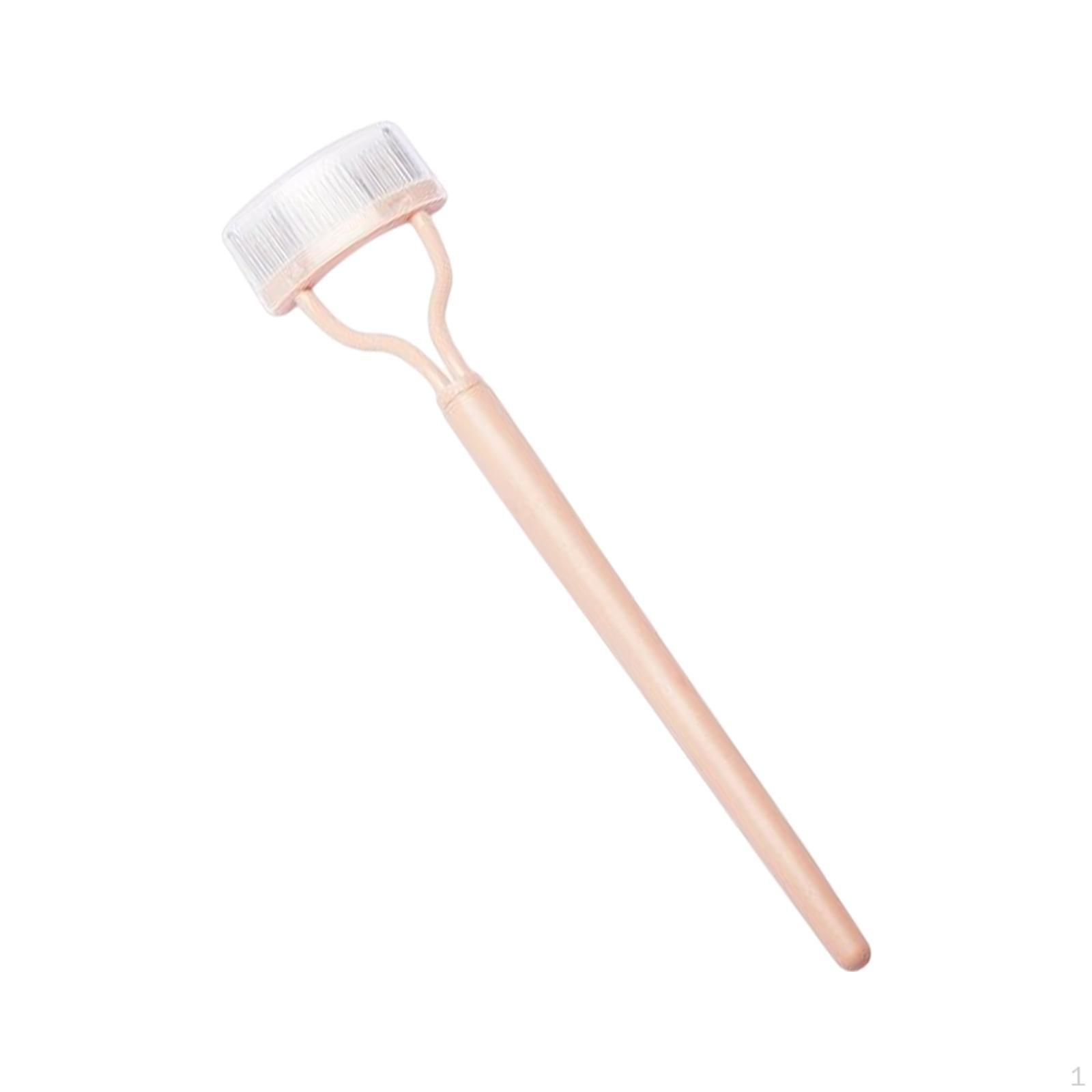 Eyelash Brush Comb Makeup Tools, Foldable Separator Eye Makeup, Grooming Tools розовый