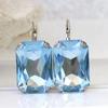 Pendientes de Zirconita Cúbica Forma de Gota de Agua Azul Lago para Mujer de Alta Calidad Lujo para Asistir a Bodas y Banquetes Brillantes Venta al por Mayor