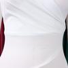 Plus Size Women Sexy Slim Fit V Neck Solid Color Bodycon Pencil Midi Dress