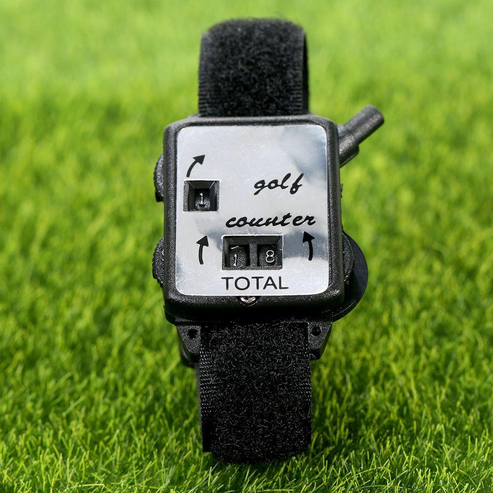 Shot Counter Training Aids Golf Stroke Counter Scoring Keeper Mini Watch Scorers Golf Score Counter