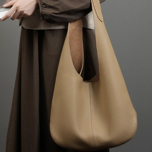 High Texture Tote Bag Large Capacity Shopping Underarm Fashion Versatile Shoulder Bag