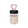 Keep Warm Keep Ice Love Handle Straw Cup Stainless Steel Coffee Mug Insulated Bottle Cup  Student