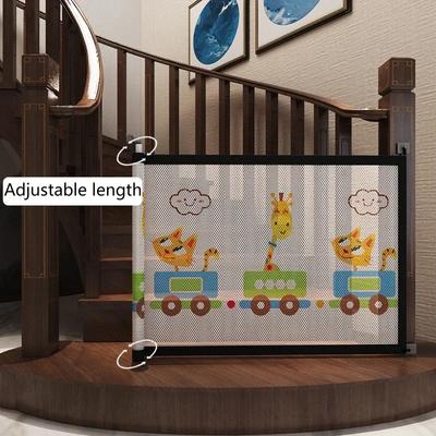 Atmungsaktives Mesh Haustier Isolationszaun-Indoor Hundeabsperrung Laufstall Sicherheit Babygitter für Welpen Treppen Tür & Kindersicherheitsschutz