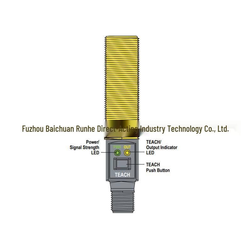 New Original Banner S18UBA Ultrasonic Sensor, Cylindrical, In Stock with Warranty S18UBA