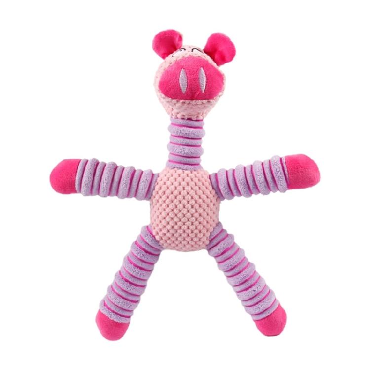 Dog Squeak Toy Soft Stuffed Plush Chew Toy for Small and Medium Puppies