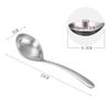 304 Stainless Steel Small Soup Spoons (Set of 2)