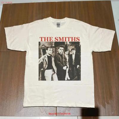 The Smiths Sampler Rock Band Wit T-shirt S 5XL vintage Gewassen grafisch Unisex Veelzijdig Stijlvol homme Zachte designer kleding