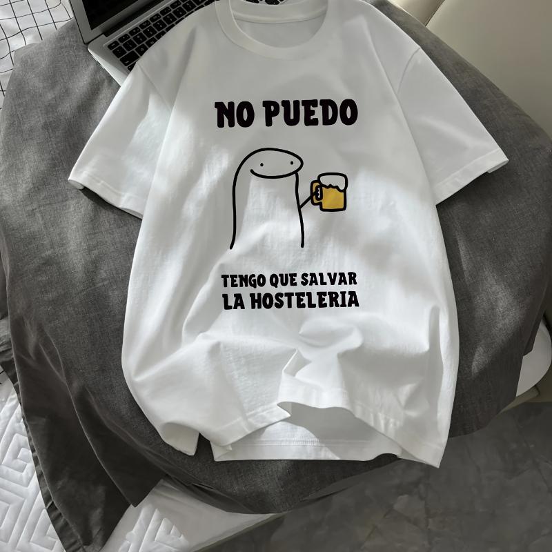 

Fresh Light Color Breathable Casual T-shirt XXL серый