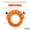 Anti-Stripping Angle Grinder Drill Bit Sharpener 1-11mm 11 Holes with Metal Thread Inserts for 111/111 Grinders Renew Old Bit