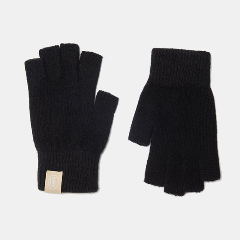 halden wool fingerless gloves (G002_black)