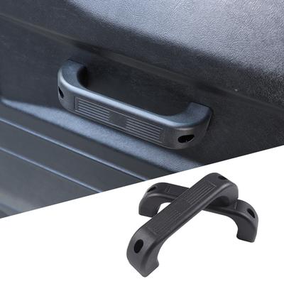 Accesorios de Embellecedor de Manija de Puerta Interior de Coche de Aleación de Aluminio Negro Para Land Rover Defender 90 110 130 2004-2018 Reemplazo de Coche