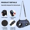 Pet Dog Traction Rope Auxiliary Strap Trimming Nail Beauty Clothing Pet Beauty Hammock Single Shoulder Handheld Chest Strap