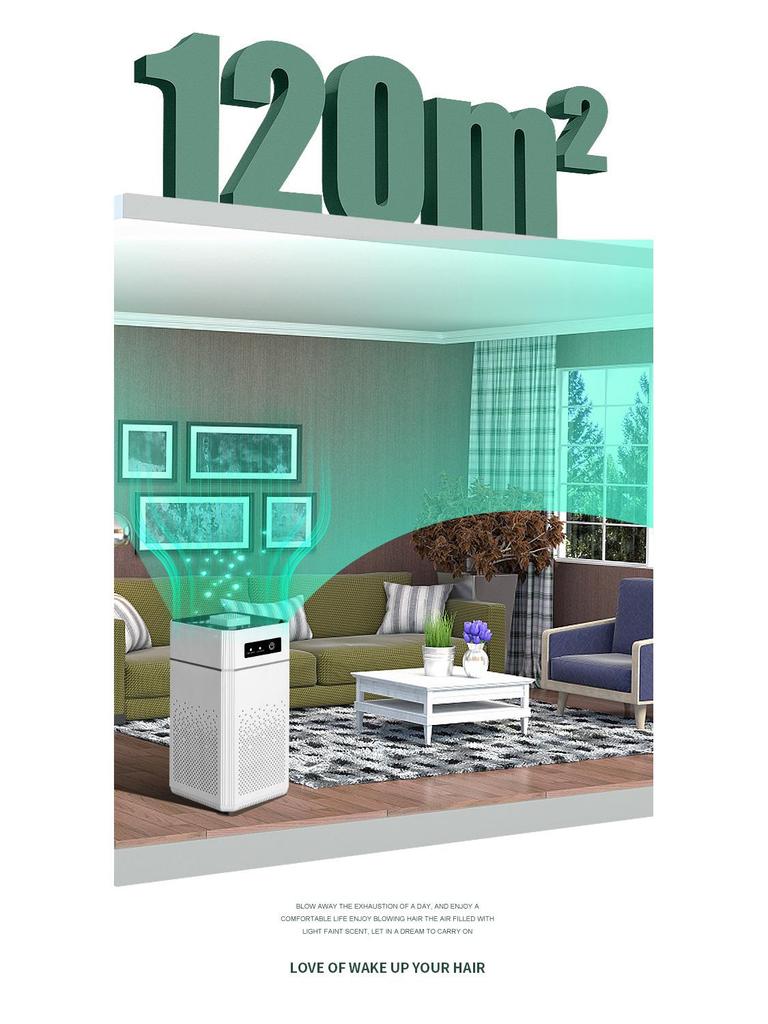 Oczyszczacz powietrza USB dla matki i dziecka: Jonizator do komputerów stacjonarnych, usuwania zapachów, formaldehydu, włosów i dymu