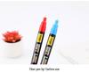 Guang Na 157 Double-Line Metallic Glitter Marker Set - 24 Colors