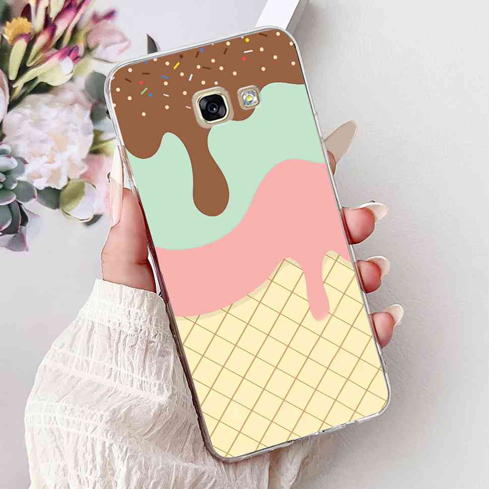 Cute Dsign For Samsung Galaxy A5 2017 Case Cartoon Lucky Koi Soft Silicone TPU Cover For Samsung A5 A5 SM-A520F 5.2" Back Shell