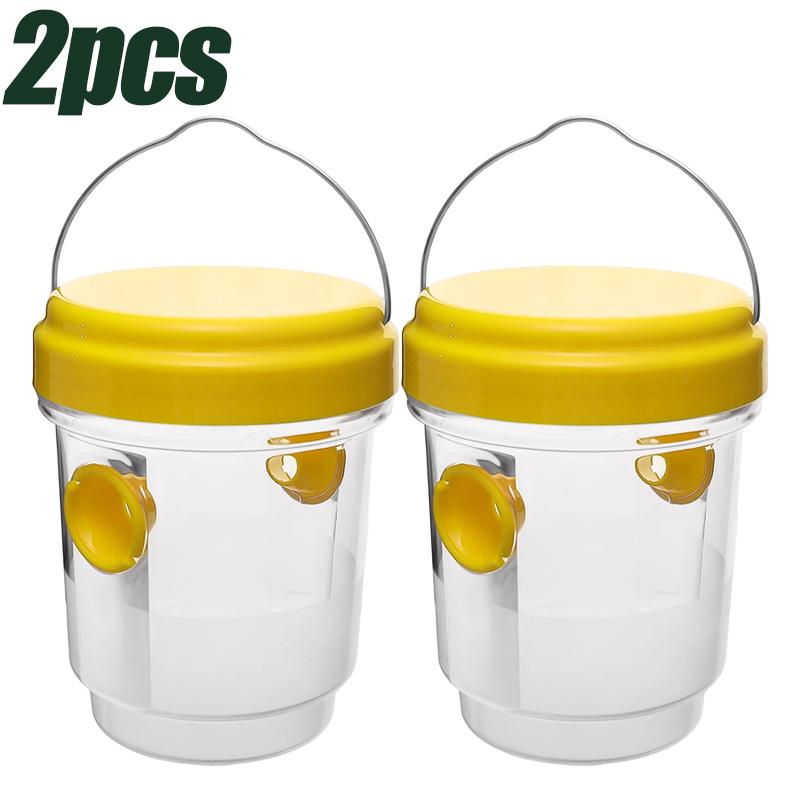 1/3pcs Hanging Hornets Trap Waterproof Wasp Traps Outdoor Garden Effective Fruit Flies Fly Wasps Insect Pest Control Tools
