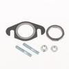 50cc Auspuff Dichtungssatz Doppelstanzung mit Befestigungsschrauben für 2T Roller Moped ATV Reparatur Zubehör