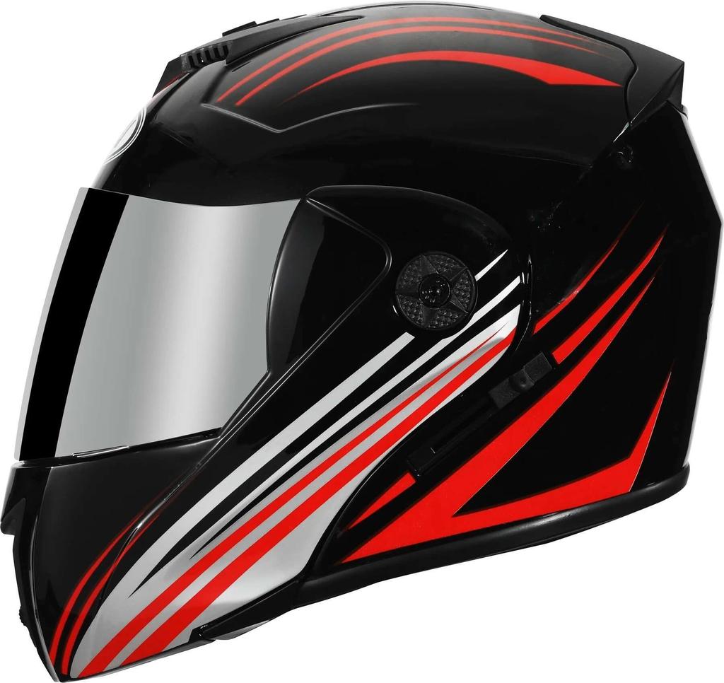 Motorbike Helmet DOT Flip Up Double Lens Unisex Helmet With Visor Cross Section Helmet Modular Flip Helm Motorcycle Helmets