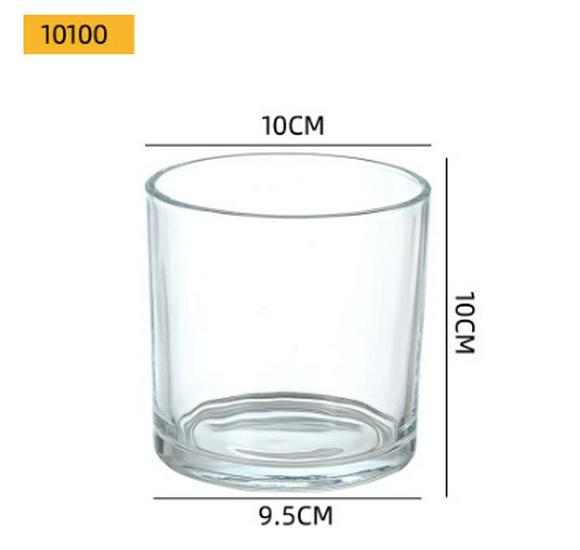 Thick Glass Aroma Candle Cup for Home & Hotel Decor
