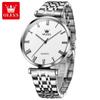 OLEVS Top Brand Casual Quartz Watches for Men Original Stainless Steel Business Men's Wrist Watches Waterproof Wrist Watch Men