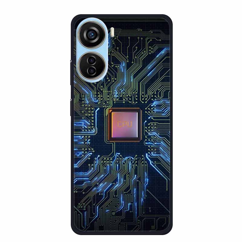 Handyhülle Für ZTE Axon 40 Lite Rückseite Hülle Schwarzes Silikon Weiche Hülle Für ZTE Blade V41 Vita V50 Design 5G LIBERO 5G IV Hülle