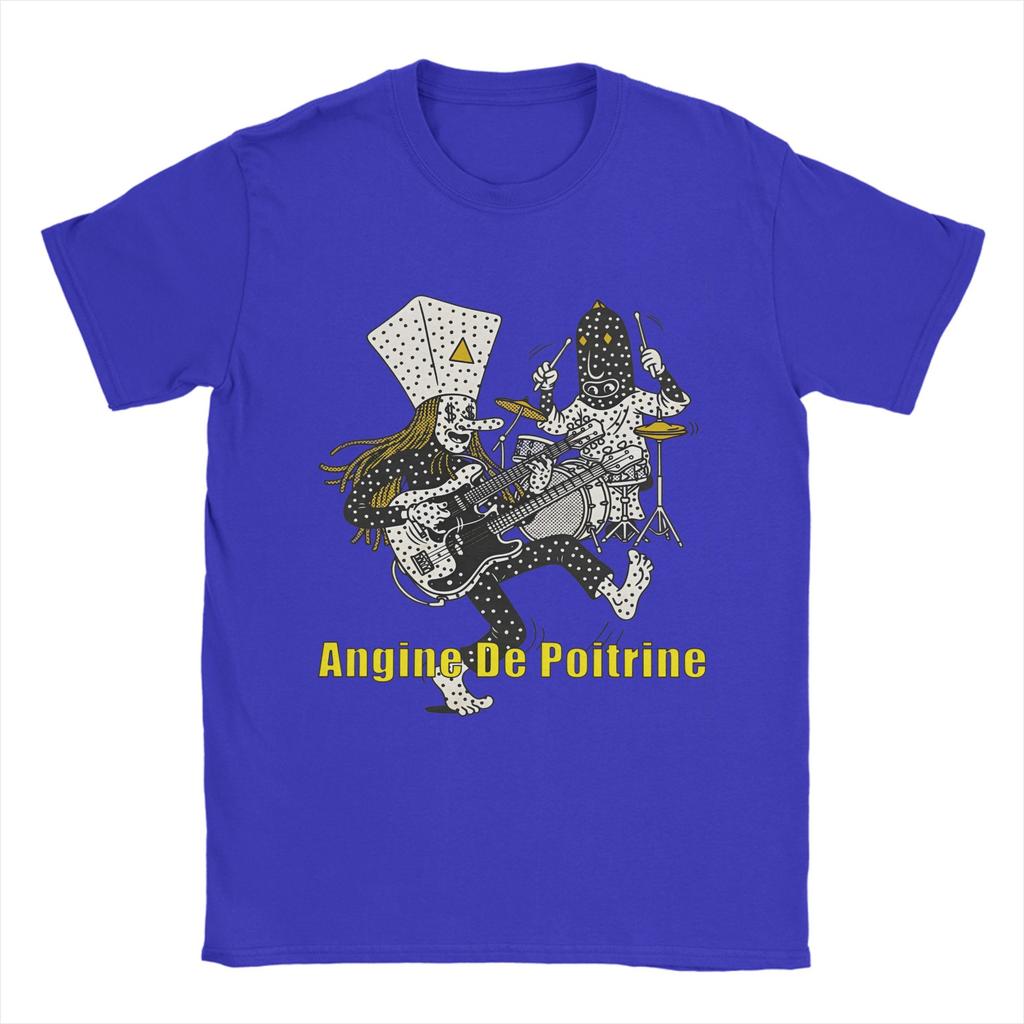 Angine De Poitrine Rock Band Cotton T Shirt For Unisex Summer  YK Funny T Shirts Leisure Tee Shirt Plus Size Hot Sale Tops