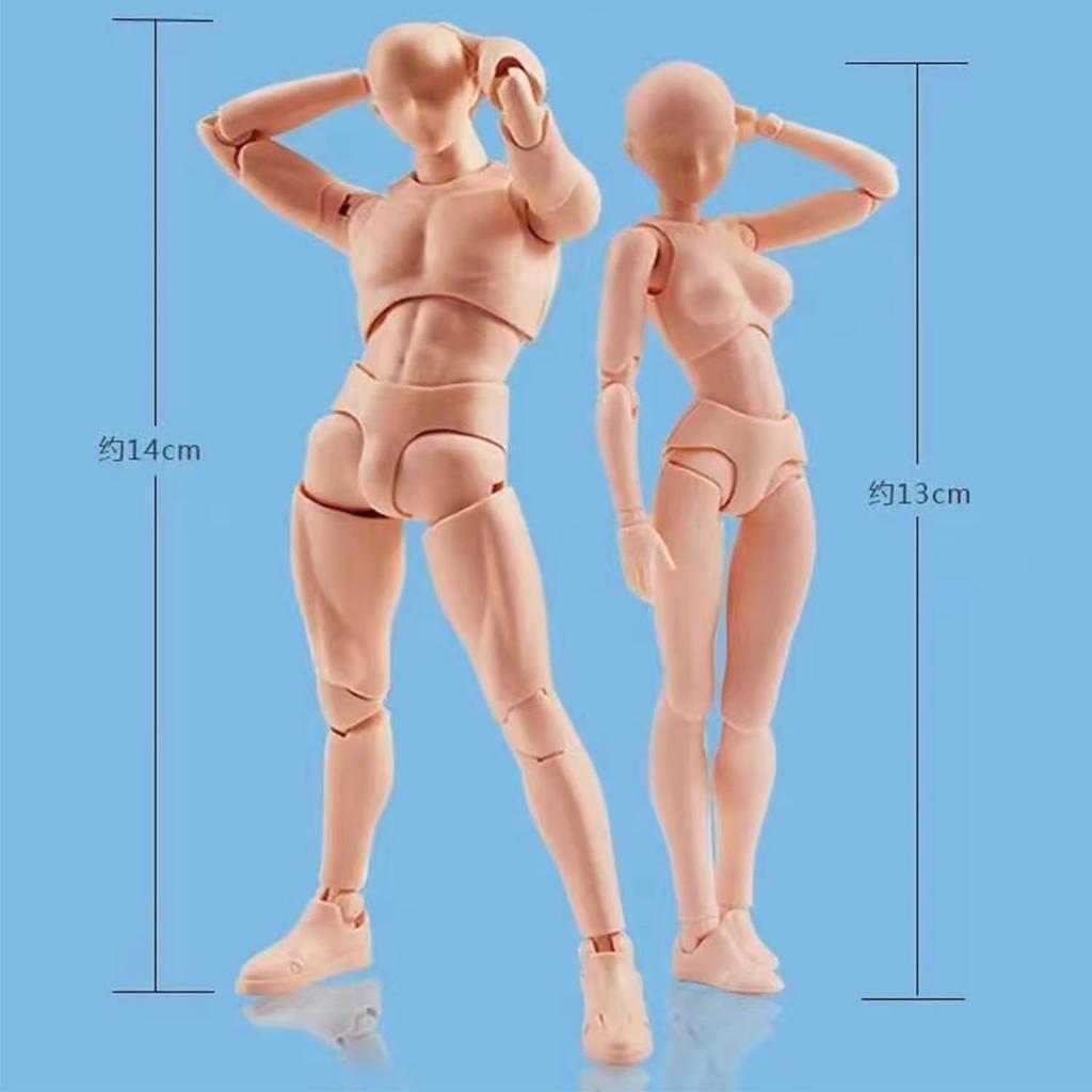 Huijokf Tegning Tegning Manga Tegning med Kvinnelig Mannequin Figur Modell for med Dukke for Kunstøvelse Modell, Dukke, Modell, Leddet, Stativ,