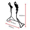 MARUHACHI Compatible Big Stand for Interior Inches Black Wide Stand Electric Assist Bicycle 26-27 BS26-27BL