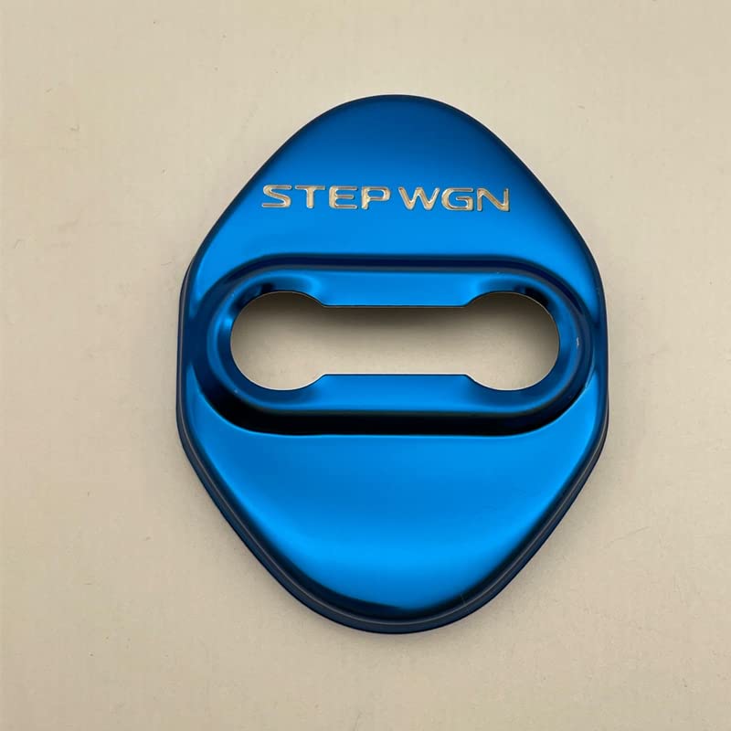 TADOKAPATU Honda New Step Wagon RP Series Striker Cover Door Lock Cover Plated Accessory Interior Parts Stainless Steel 4PCS Easy Installation Ho