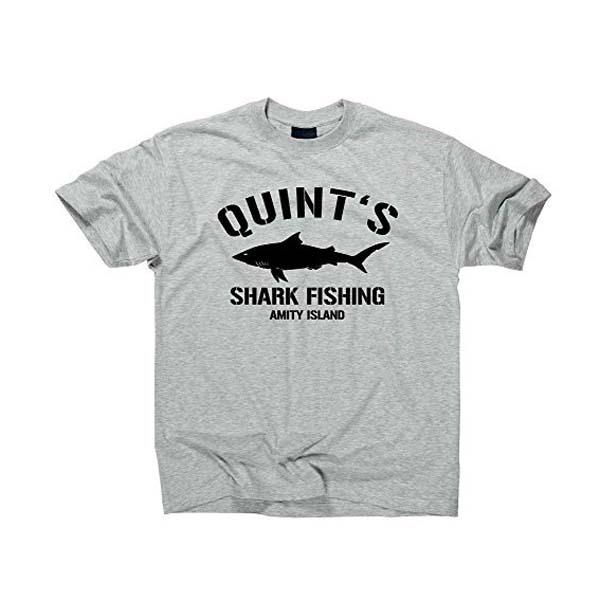 QUINT'S SHARK FISHING T-shirt - S To 6XL - Jaws Amity Shark Week - Foto 13