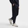 Fila Heritage Fleece Lined Classic Logo Comfortable Casual Versatile Cuffed Knit Sports Pants Men Bottoms Legendary-Blue F11M548608FNV