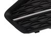 2PCS Front Bumper Grille Grill Fog Light Cover Fit A6 C8 2019-2023