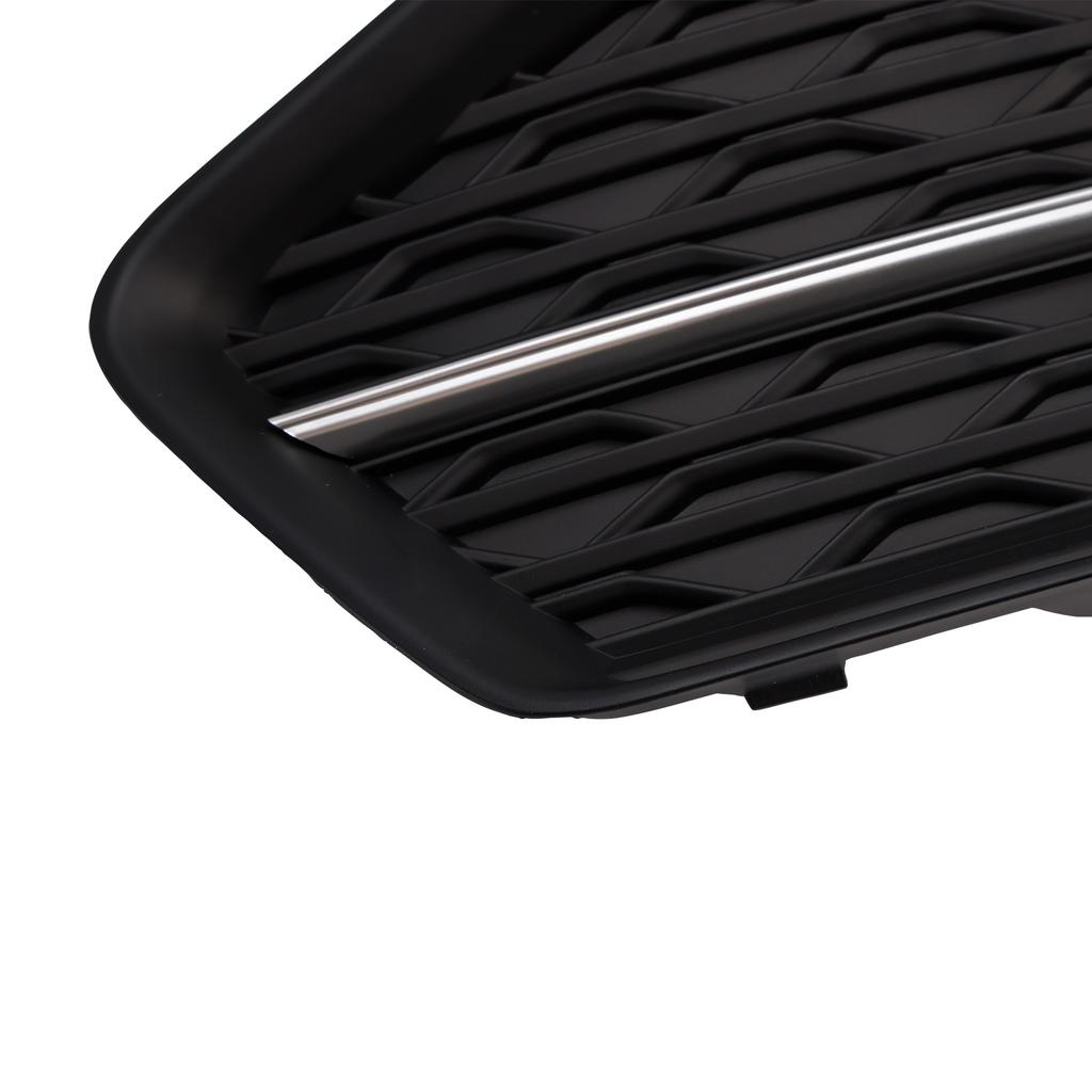 2PCS Front Bumper Grille Grill Fog Light Cover Fit A6 C8 2019-2023