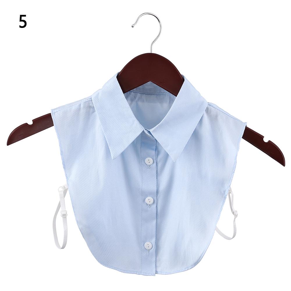 Classic Women Cotton Lace Fake Collar Vintage Detachable Clothes Accessories Lapel Blouse Top Shirt Collar False Collar DropShip