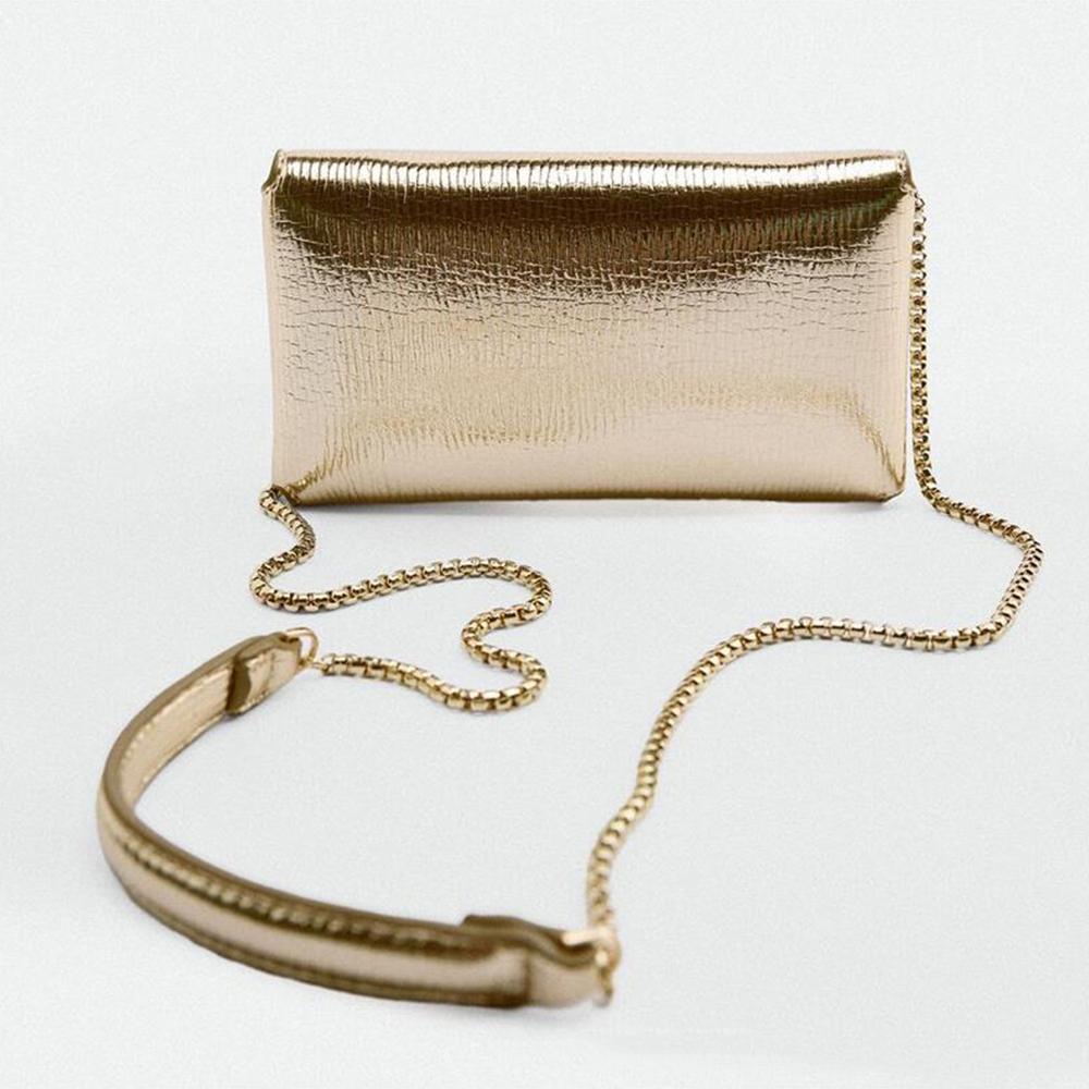 Luxury Designer Shoulder Bag Lizard Pattern Crossbody Bags for Women  Silver Handbags and Purses Metallic Mini Phone Flap