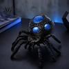 Halloween Party Dekoration 1/4 Stück Glitzer Spinne Quetschspielzeug, Stressabbau Realistisches Gruseliges Gadget Fake Scherzartikel Tragbarer Linderer