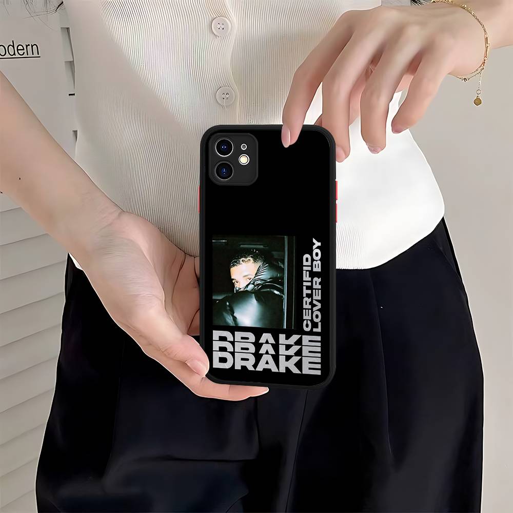 Singer Rapper D-Drake For IPhone 11 12 13 14 15 16 Pro Max Plus X XS MAX Shockproof Matte Back Cover
