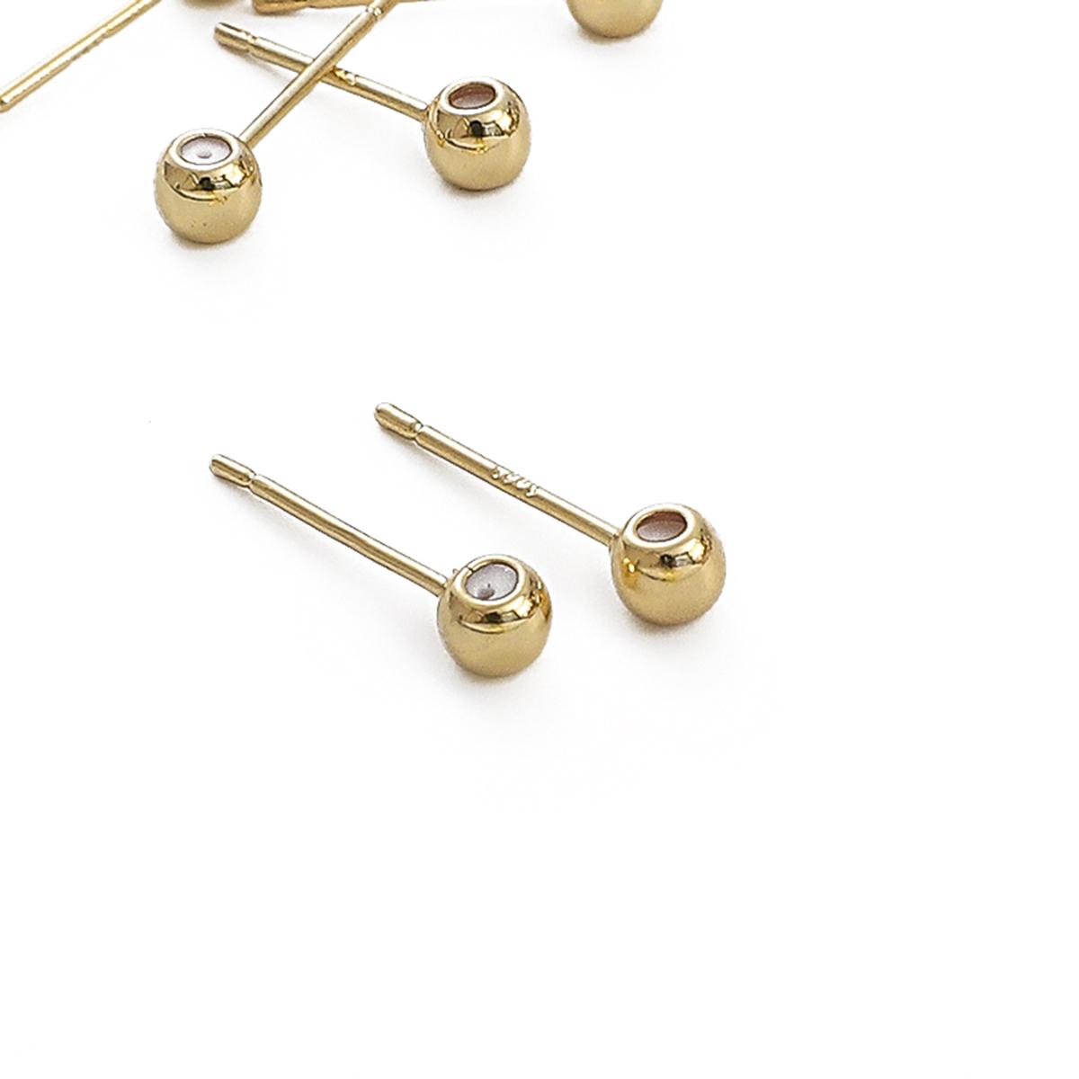 

Медный клейкий ушной игольчатый штифт для изготовления ювелирных изделий своими руками, аксессуары для рукоделия 4x16mm 10pcs