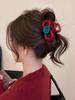 2025 Leopard Print High-End Large Shark Hair Clip for Women