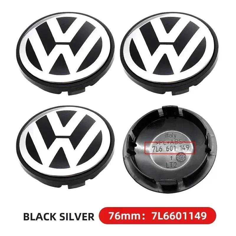 For VOLKSWAGEN VW GTI B6 2025 Hot For Volkswagen 4Pcs 56/65/66mm Car Wheel Center Hub Caps Cover Replacement Accessories For Vol