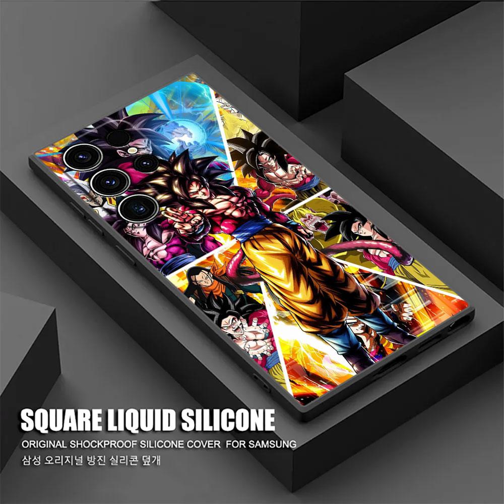 Dragons Ball Son Goku Phone Case For Samsung Galaxy S25 S24 S23 S20 S21 FE S26 S22 Ultra 5G S26 Plus S25FE Soft Silicone Cover