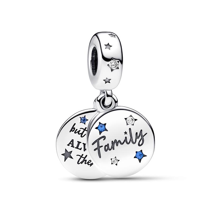 Fine Blue Starry Sky Series Astronaut Star & Crescent Moon Mysterious Alien Sun Fit Original Bracelet Diy Jewelry Gifts