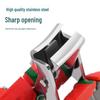 Compact Foldable Stainless Steel Nail Clippers - Cute Keychain Manicure Set